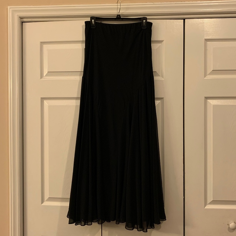 Ankle Length Chiffon Skirt